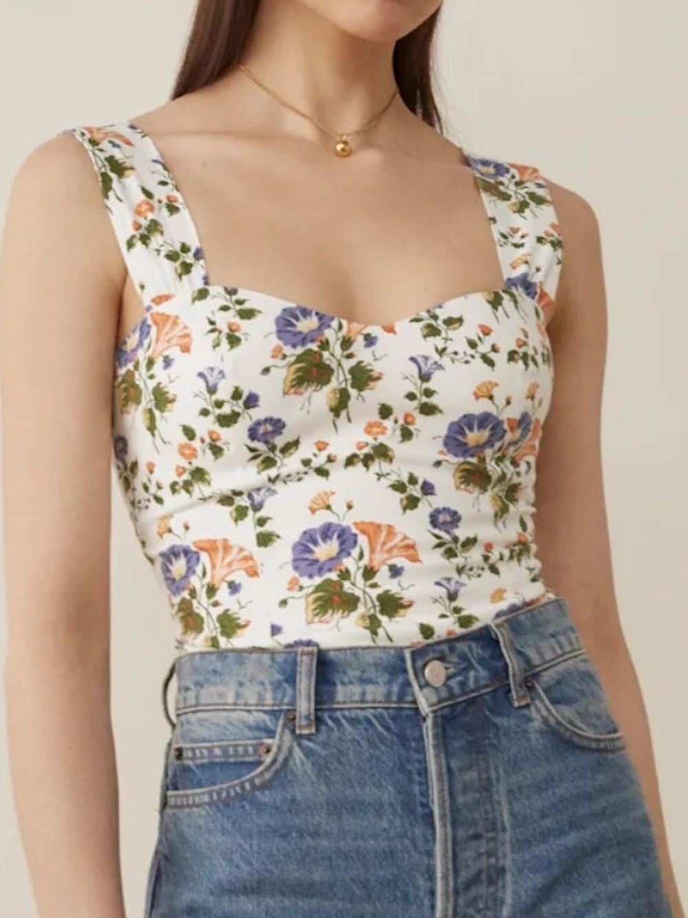 Reformation Santana Top